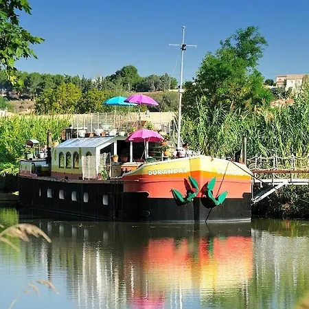 A La Peniche Durandal Hotel en barco Villeneuve-lès-Béziers